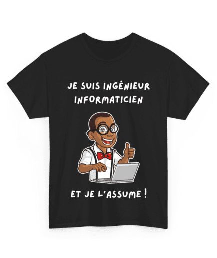 Je suis ingénieur informaticien et je l'assume