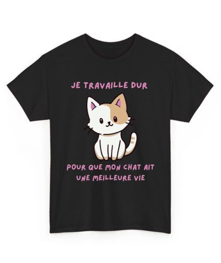 Je travaille dur pour que mon chat ait une meilleure vie