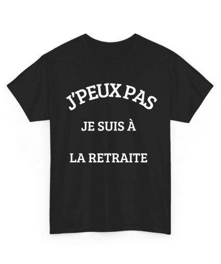 J'peux pas je suis à la retraite
